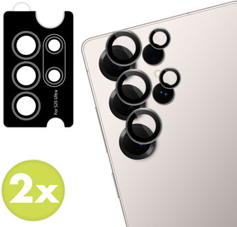 Imoshion 2 Pack Camera lens protector voor de Samsung Galaxy S25 Ultra - Titanium Gray Grijs
