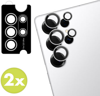 Imoshion 2 Pack Camera lens protector voor de Samsung Galaxy S25 Ultra - Titanium Whitesilver Wit
