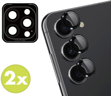Imoshion 2 Pack Camera lens protector voor Samsung Galaxy S23 FE - Zwart