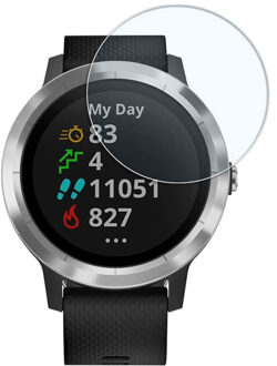 Imoshion 3 Pack Glass Screenprotector voor de Garmin Vivoactive 3 Transparant