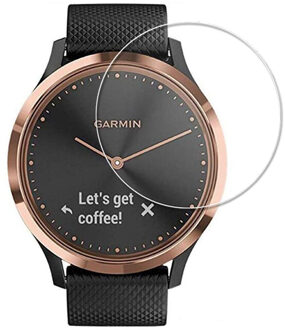 Imoshion 3 Pack Glass Screenprotector voor de Garmin Vivomove HR Transparant