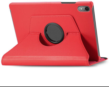 Imoshion 360° draaibare Bookcase voor de Lenovo Tab P12 - Rood - 12.7