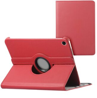 Imoshion 360° draaibare Bookcase voor de Samsung Galaxy Tab A11 Plus / A9 Plus - Donkerrood - 11