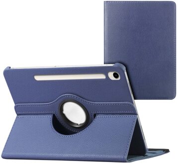 Imoshion 360° draaibare Bookcase voor de Samsung Galaxy Tab S10 Lite / S9 11.0 inch / Tab S10 FE / S9 FE 10.9 inch - Donkerblauw