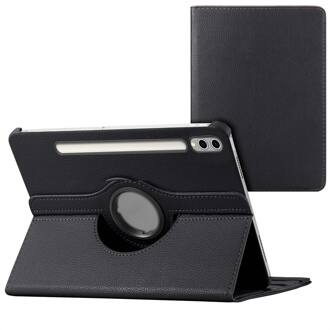 Imoshion 360° draaibare Bookcase voor de Samsung Galaxy Tab S10 Ultra / Tab S9 Ultra - Zwart - 14.6