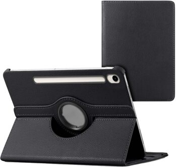 Imoshion 360° draaibare Bookcase voor de Samsung Galaxy Tab S9 11.0 inch / S10 Lite / S10 FE / S9 FE 10.9 inch - Zwart
