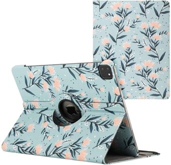 Imoshion 360° Draaibare Design Bookcase voor de Apple iPad Air 13 inch (2025) M3 / (2024) M2 - Flowers Meerkleurig