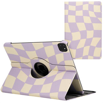 Imoshion 360° Draaibare Design Bookcase voor de Apple iPad Pro 12.9 (2018/2020/2021/2022) - Dancing Cubes Meerkleurig