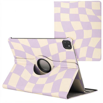 Imoshion 360° Draaibare Design Bookcase voor de Apple iPad Pro 13 (2025) M5 / (2024) M4 - Dancing Cubes Meerkleurig