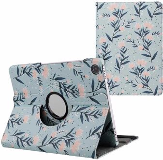Imoshion 360° Draaibare Design Bookcase voor de Samsung Galaxy Tab A9 Plus - Flowers Meerkleurig - 10.5