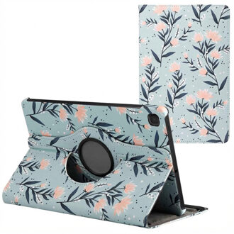 Imoshion 360° Draaibare Design Bookcase voor de Samsung Galaxy Tab S6 Lite (2020/2022/2024) - Flowers Meerkleurig - 10.4