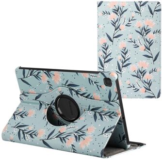 Imoshion 360° Draaibare Design Bookcase voor de Samsung Galaxy Tab S6 Lite (2020/2022/2024) - Flowers Meerkleurig - 10.4