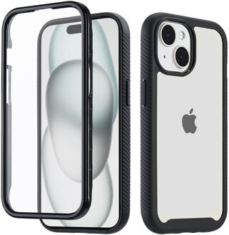 Imoshion 360° Full Protective Case voor de Apple iPhone 15 - Zwart