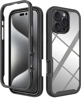 Imoshion 360° Full Protective Case voor de Apple iPhone 16 Pro Max - Zwart
