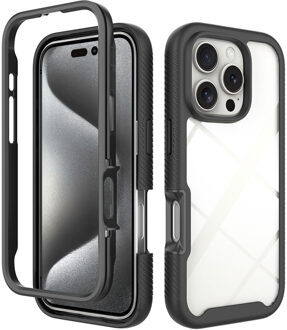 Imoshion 360° Full Protective Case voor de Apple iPhone 16 Pro - Zwart