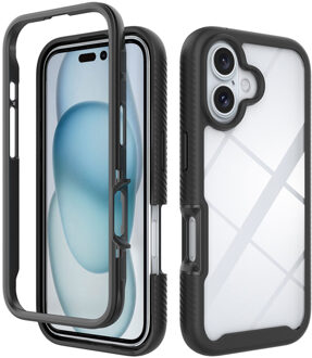 Imoshion 360° Full Protective Case voor de Apple iPhone 16 - Zwart