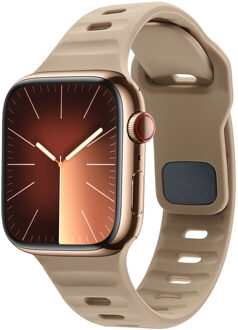 Imoshion Active Sport siliconenbandje voor de Apple Watch Series 1 t/m 11 / SE / Ultra (44/45/46/49 mm) - Bruin - 49 mm