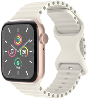 Imoshion Athletic siliconenbandje voor de Apple Watch | 38/40/41/42 mm - Starlight Sterrenlicht - 42 mm
