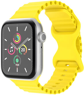 Imoshion Athletic siliconenbandje voor de Apple Watch | 44/45/46/49 mm - Geel - 49 mm