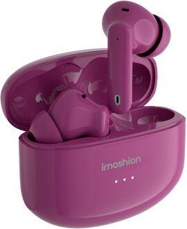 Imoshion Aura Pro Draadloze In-ear Oordopjes - Active Noise Cancelling (ANC) - Bordeaux Paars - One size