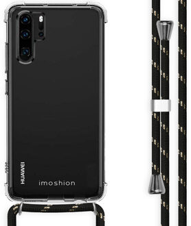 Imoshion Backcover met koord Huawei P30 Pro hoesje - Zwart Goud