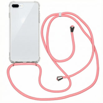Imoshion Backcover met koord iPhone 8 Plus / 7 Plus hoesje - Roze