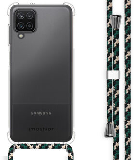 Imoshion Backcover met koord Samsung Galaxy A12 hoesje - Groen