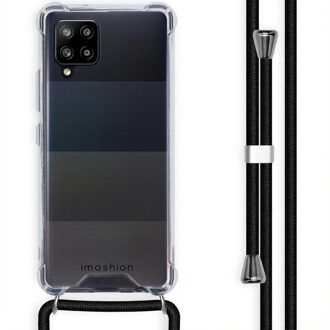 Imoshion Backcover met koord Samsung Galaxy A42 hoesje - Zwart
