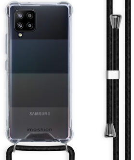 Imoshion Backcover met koord Samsung Galaxy A42 hoesje - Zwart