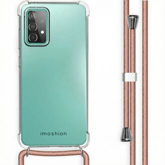 Imoshion Backcover met koord Samsung Galaxy A52 (5G) / A52 (4G) hoesje - Rosé Goud
