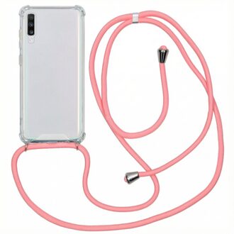 Imoshion Backcover met koord Samsung Galaxy A70 hoesje - Roze