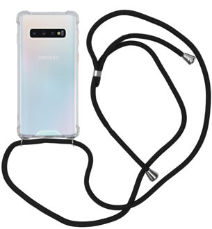 Imoshion Backcover met koord Samsung Galaxy S10 hoesje - Zwart