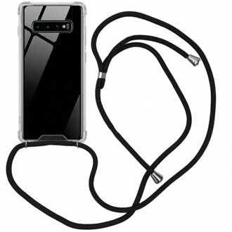 Imoshion Backcover met koord Samsung Galaxy S10 Plus hoesje - Zwart