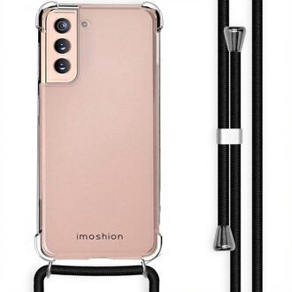 Imoshion Backcover met koord Samsung Galaxy S21 hoesje - Zwart