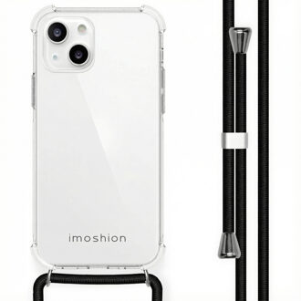 Imoshion Backcover met koord voor de Apple iPhone 13 Mini - Zwart Transparant