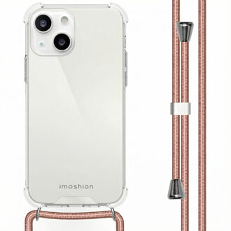Imoshion Backcover met koord voor de Apple iPhone 13 - Rosé Goud Transparant