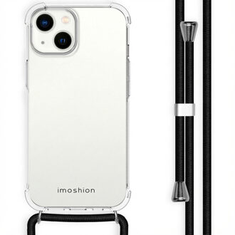 Imoshion Backcover met koord voor de Apple iPhone 14 - Zwart Transparant - 6.06