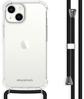Imoshion Backcover met koord voor de Apple iPhone 14 - Zwart Transparant - 6.06