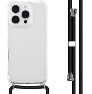 Imoshion Backcover met koord voor de Apple iPhone 16 Pro Max - Zwart