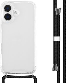 Imoshion Backcover met koord voor de Apple iPhone 16 - Zwart