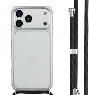 Imoshion Backcover met koord voor de Apple iPhone 17 Pro Max - Zwart