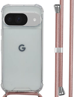 Imoshion Backcover met koord voor de Google Pixel 10 / 10 Pro - Rosé Goud Roze