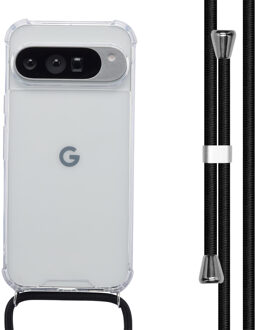 Imoshion Backcover met koord voor de Google Pixel 10 Pro XL - Zwart Transparant