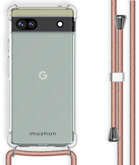 Imoshion Backcover met koord voor de Google Pixel 6a - Rosé Goud
