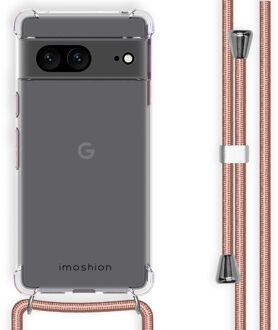 Imoshion Backcover met koord voor de Google Pixel 7 - Rosé Goud