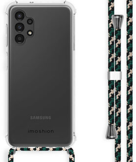 Imoshion Backcover met koord voor de Samsung Galaxy A13 (4G) - Green Multi Color Transparant