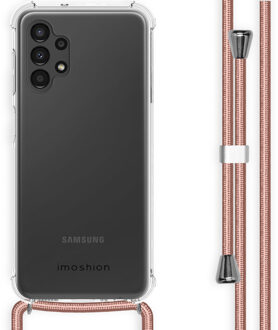 Imoshion Backcover met koord voor de Samsung Galaxy A13 (4G) - Rosé Goud Transparant