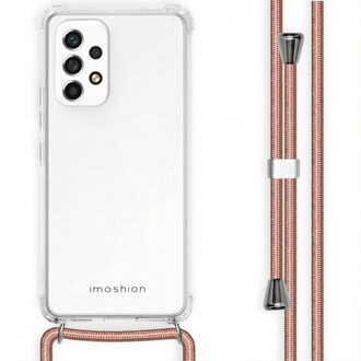 Imoshion Backcover met koord voor de Samsung Galaxy A53 - Rosé Goud Transparant