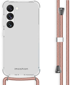 Imoshion Backcover met koord voor de Samsung Galaxy S23 - Rosé Goud Transparant