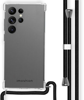 Imoshion Backcover met koord voor de Samsung Galaxy S23 Ultra - Zwart Transparant